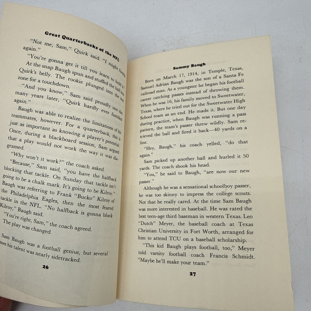 Vintage Great Quarterbacks Of The NFL Hardback 1965 - Picture 7 of 11